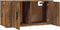 vidaXL - Tv-wandmeubel - 80x34,5x40 - cm - gerookt - eikenkleurig