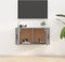 vidaXL - Tv-wandmeubel - 80x34,5x40 - cm - grijs - sonoma - eikenkleurig