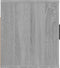 vidaXL - Tv-wandmeubel - 80x34,5x40 - cm - grijs - sonoma - eikenkleurig