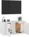 vidaXL - Tv-wandmeubel - 80x34,5x40 - cm - hoogglans - wit