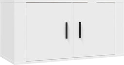 vidaXL - Tv-wandmeubel - 80x34,5x40 - cm - wit