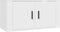 vidaXL - Tv-wandmeubel - 80x34,5x40 - cm - wit