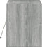 vidaXL - Tv-wandmeubel - met - LED - 80x31x35 - cm - grijs - sonoma - eikenkleurig