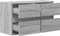 vidaXL - Tv-wandmeubel - met - LED - 80x31x45 - cm - grijs - sonoma - eikenkleurig