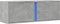 vidaXL - Tv-wandmeubel - met - LED-verlichting - 100x31x35 - cm - betongrijs