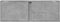 vidaXL - Tv-wandmeubel - met - LED-verlichting - 100x31x35 - cm - betongrijs