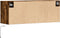 vidaXL - Tv-wandmeubel - met - LED-verlichting - 100x31x35 - cm - gerookt - eiken