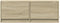 vidaXL - Tv-wandmeubel - met - LED-verlichting - 100x31x35 - cm - sonoma - eiken