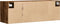 vidaXL - Tv-wandmeubel - met - LED-verlichting - 100x31x35 - cm - gerookt - eiken