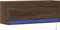vidaXL - Tv-wandmeubel - met - LED-verlichting - 100x31x35 - cm - bruin - eikenkleur