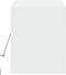 vidaXL - Tv-wandmeubel - met - LED-verlichting - 100x31x35 - cm - wit