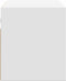 vidaXL - Tv-wandmeubel - met - LED-verlichting - 100x31x35 - cm - wit