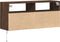 vidaXL - Tv-wandmeubel - met - LED-verlichting - 100x31x45 - cm - bruin - eikenkleur