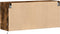 vidaXL - Tv-wandmeubel - met - LED-verlichting - 100x31x45 - cm - gerookt - eiken