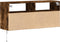 vidaXL - Tv-wandmeubel - met - LED-verlichting - 100x31x45 - cm - gerookt - eiken