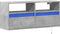 vidaXL - Tv-wandmeubel - met - LED-verlichting - 100x31x45 - cm - betongrijs