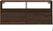 vidaXL - Tv-wandmeubel - met - LED-verlichting - 100x31x45 - cm - bruin - eikenkleur