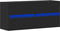 vidaXL - Tv-wandmeubel - met - LED-verlichting - 100x31x45 - cm - zwart