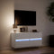 vidaXL - Tv-wandmeubel - met - LED-verlichting - 100x31x45 - cm - wit