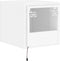 vidaXL - Tv-wandmeubel - met - LED-verlichting - 100x35x30 - cm - wit