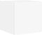 vidaXL - Tv-wandmeubel - met - LED-verlichting - 100x35x30 - cm - wit