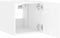 vidaXL - Tv-wandmeubel - met - LED-verlichting - 100x35x30 - cm - wit