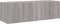 vidaXL - Tv-wandmeubel - met - LED-verlichting - 100x35x31 - cm - grijs - sonoma