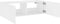 vidaXL - Tv-wandmeubel - met - LED-verlichting - 100x35x31 - cm - wit