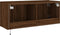 vidaXL - Tv-wandmeubel - met - LED-verlichting - 100x35x41 - cm - bruineikenkleur