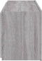 vidaXL - Tv-wandmeubel - met - LED-verlichting - 100x35x41 - cm - grijs - sonoma