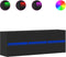 vidaXL - Tv-wandmeubel - met - LED-verlichting - 130x31x45 - cm - zwart