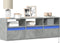 vidaXL - Tv-wandmeubel - met - LED-verlichting - 130x31x45 - cm - betongrijs
