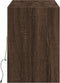 vidaXL - Tv-wandmeubel - met - LED-verlichting - 130x31x45 - cm - bruin - eikenkleur