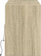 vidaXL - Tv-wandmeubel - met - LED-verlichting - 130x31x45 - cm - sonoma - eiken