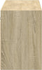vidaXL - Tv-wandmeubel - met - LED-verlichting - 130x31x45 - cm - sonoma - eiken