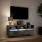 vidaXL - Tv-wandmeubel - met - LED-verlichting - 130x31x45 - cm - betongrijs