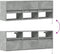 vidaXL - Tv-wandmeubel - met - LED-verlichting - 130x31x45 - cm - betongrijs