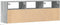 vidaXL - Tv-wandmeubel - met - LED-verlichting - 130x31x45 - cm - grijs - sonoma