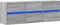 vidaXL - Tv-wandmeubel - met - LED-verlichting - 130x31x45 - cm - grijs - sonoma