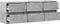 vidaXL - Tv-wandmeubel - met - LED-verlichting - 130x31x45 - cm - betongrijs