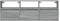 vidaXL - Tv-wandmeubel - met - LED-verlichting - 130x31x45 - cm - grijs - sonoma