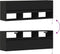 vidaXL - Tv-wandmeubel - met - LED-verlichting - 130x31x45 - cm - zwart
