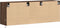 vidaXL - Tv-wandmeubel - met - LED-verlichting - 130x31x45 - cm - bruin - eikenkleur