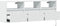 vidaXL - Tv-wandmeubel - met - LED-verlichting - 130x31x45 - cm - wit