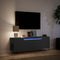vidaXL - Tv-wandmeubel - met - LED-verlichting - 135x31x39,5 - cm - zwart