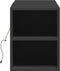 vidaXL - Tv-wandmeubel - met - LED-verlichting - 135x31x39,5 - cm - zwart