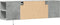 vidaXL - Tv-wandmeubel - met - LED-verlichting - 135x31x39,5 - cm - betongrijs