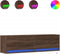vidaXL - Tv-wandmeubel - met - LED-verlichting - 140x31x38 - cm - bruin - eikenkleur