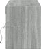 vidaXL - Tv-wandmeubel - met - LED-verlichting - 140x31x38 - cm - grijs - sonoma