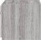 vidaXL - Tv-wandmeubel - met - LED-verlichting - 30,5x35x30 - cm - grijs - sonoma